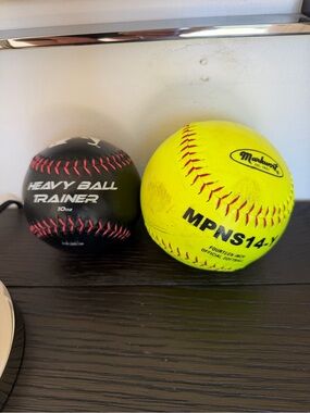 Pitching tools Yellow Official Softball MPNS14-Y